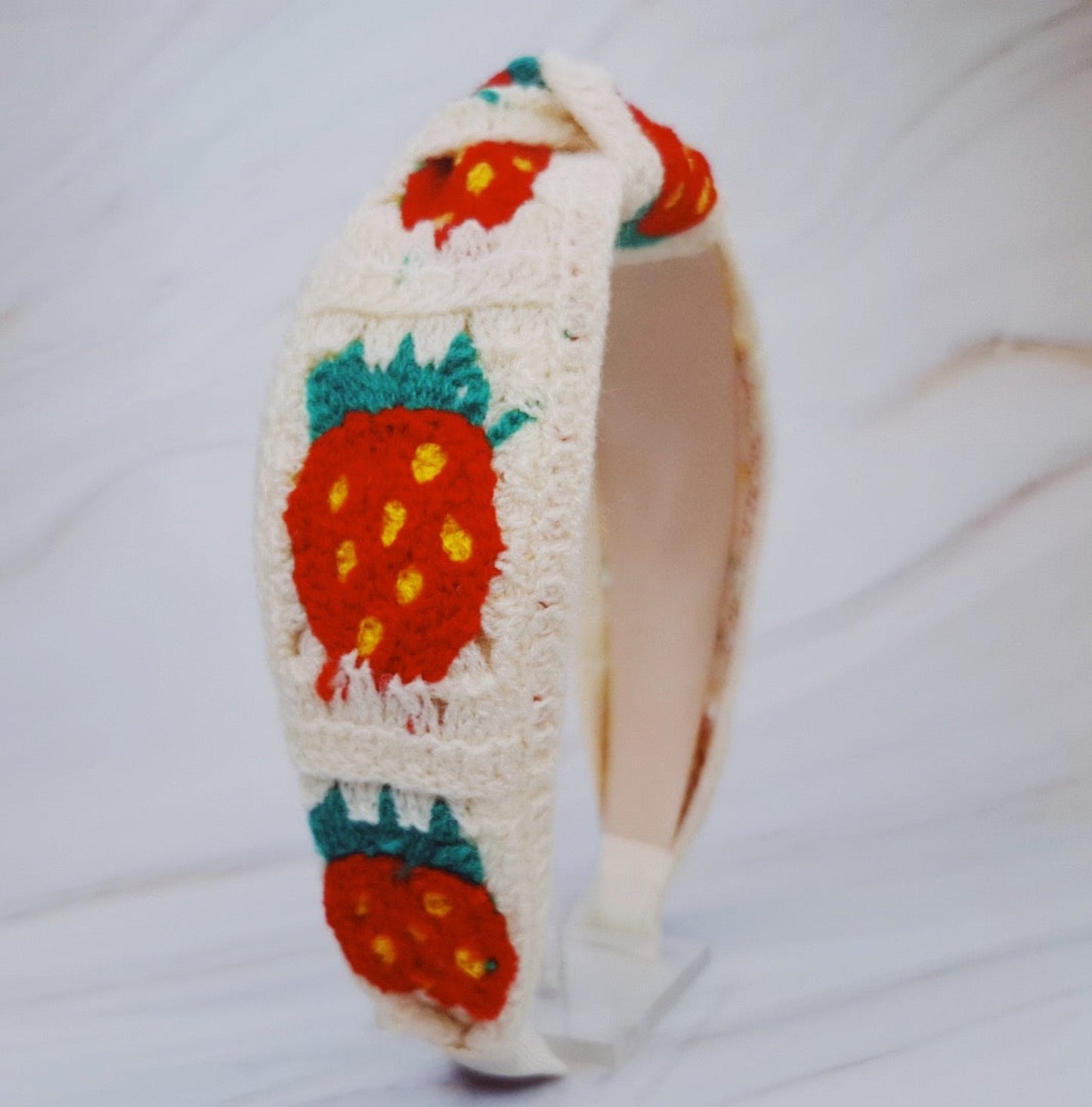 Vintage Crochet Headband-4
