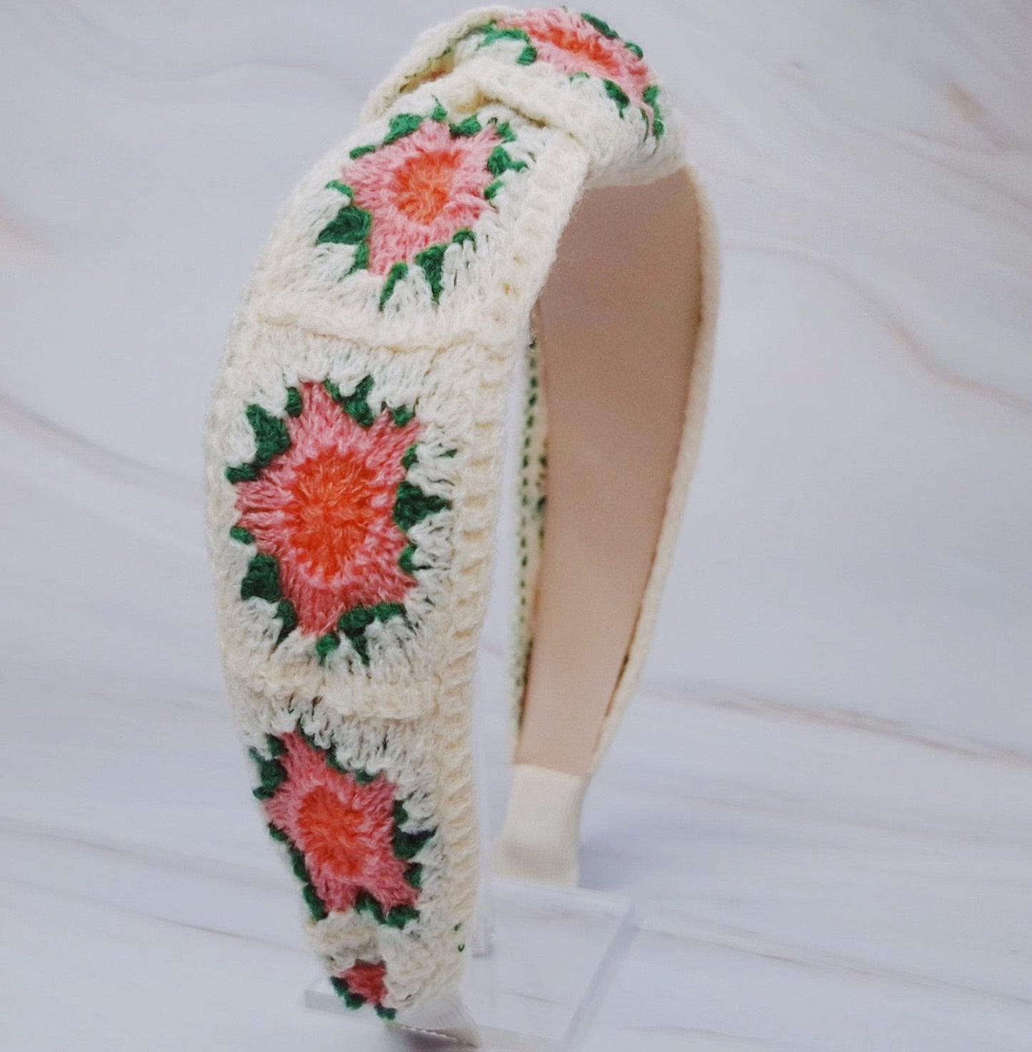 Vintage Crochet Headband-5