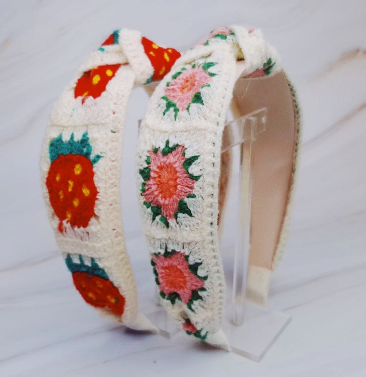 Vintage Crochet Headband-0