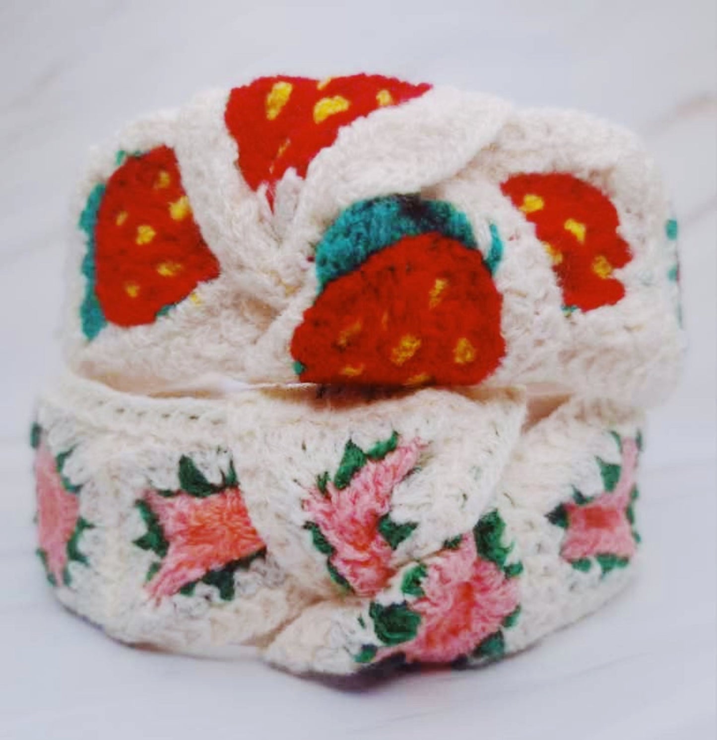Vintage Crochet Headband-3