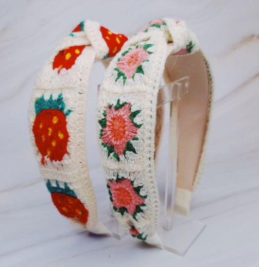 Vintage Crochet Headband-0