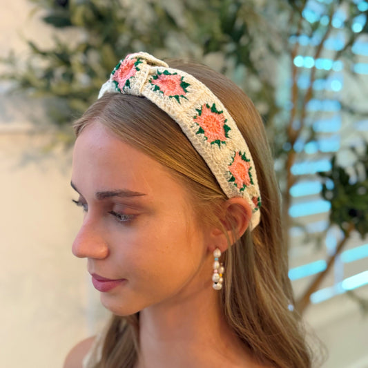 Vintage Crochet Headband-1